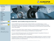 KLINGSPOR AG